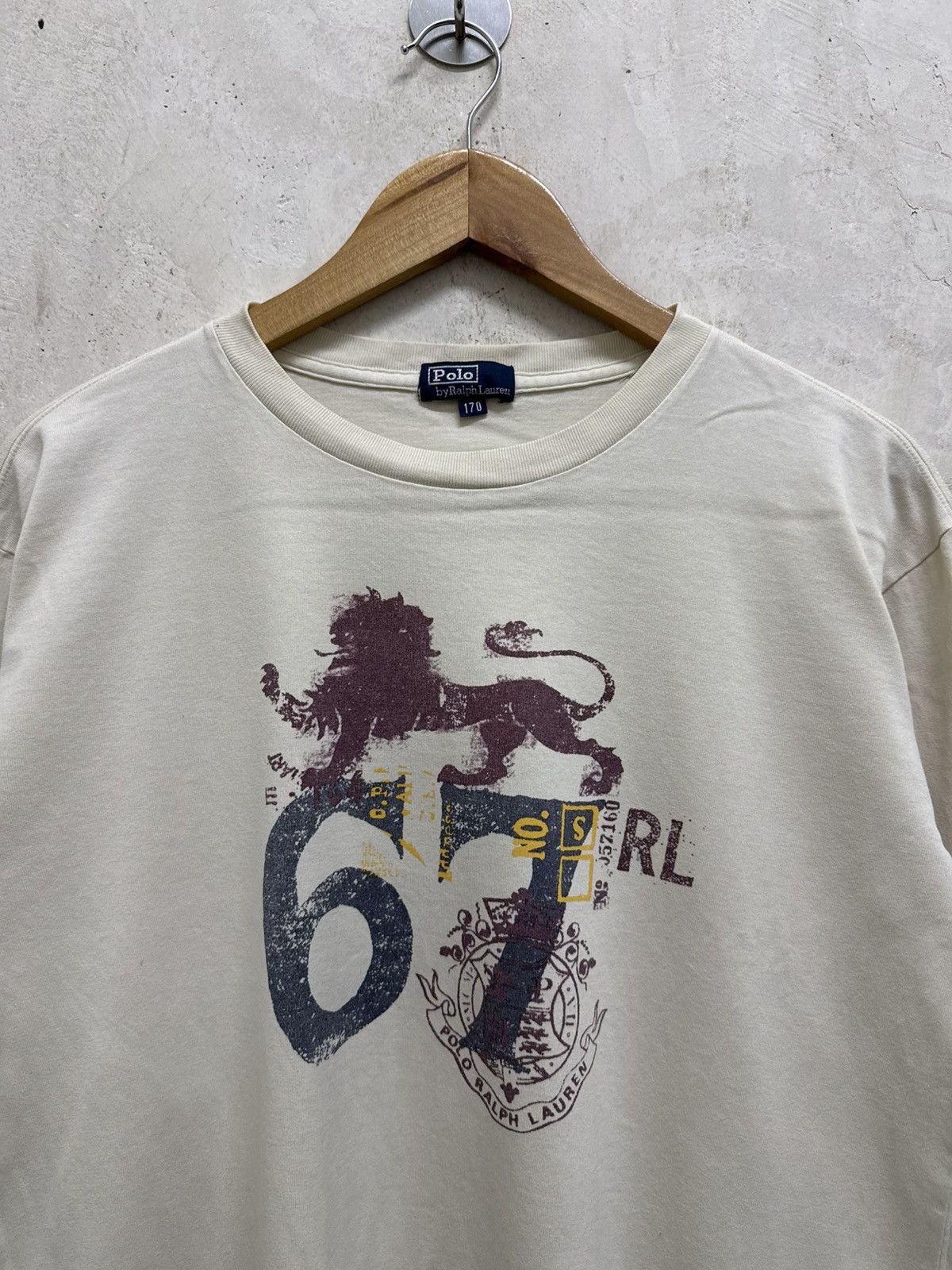 Polo Ralph Lauren 2000s Polo Ralph Lauren RL 67 Long Sleeve y2k Tees Size US M / EU 48-50 / 2 - 2 Thumbnail