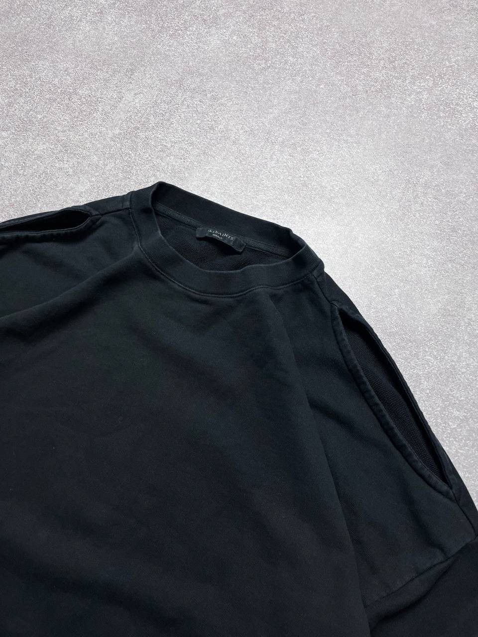 Allsaints Vintage Allsaints Avantgarde Black Sweatshirt S Size US S / EU 44-46 / 1 - 2 Thumbnail