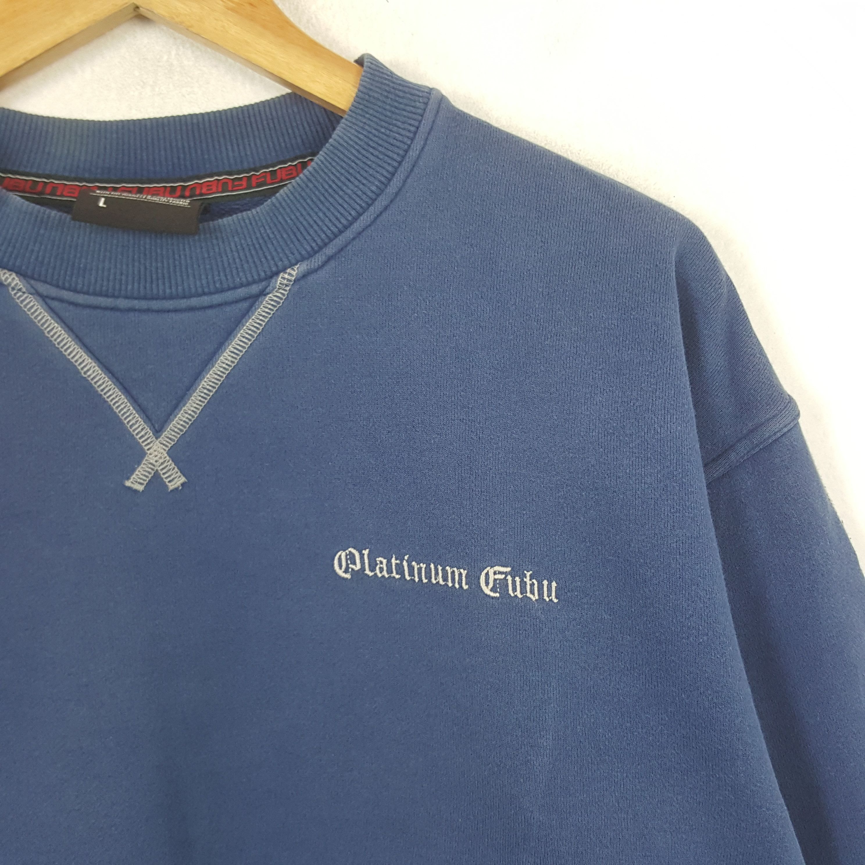 Fubu × Vintage Vintage Fubu Skateboard Style Sweatshirt C283N1 Size US XL / EU 56 / 4 - 4 Thumbnail