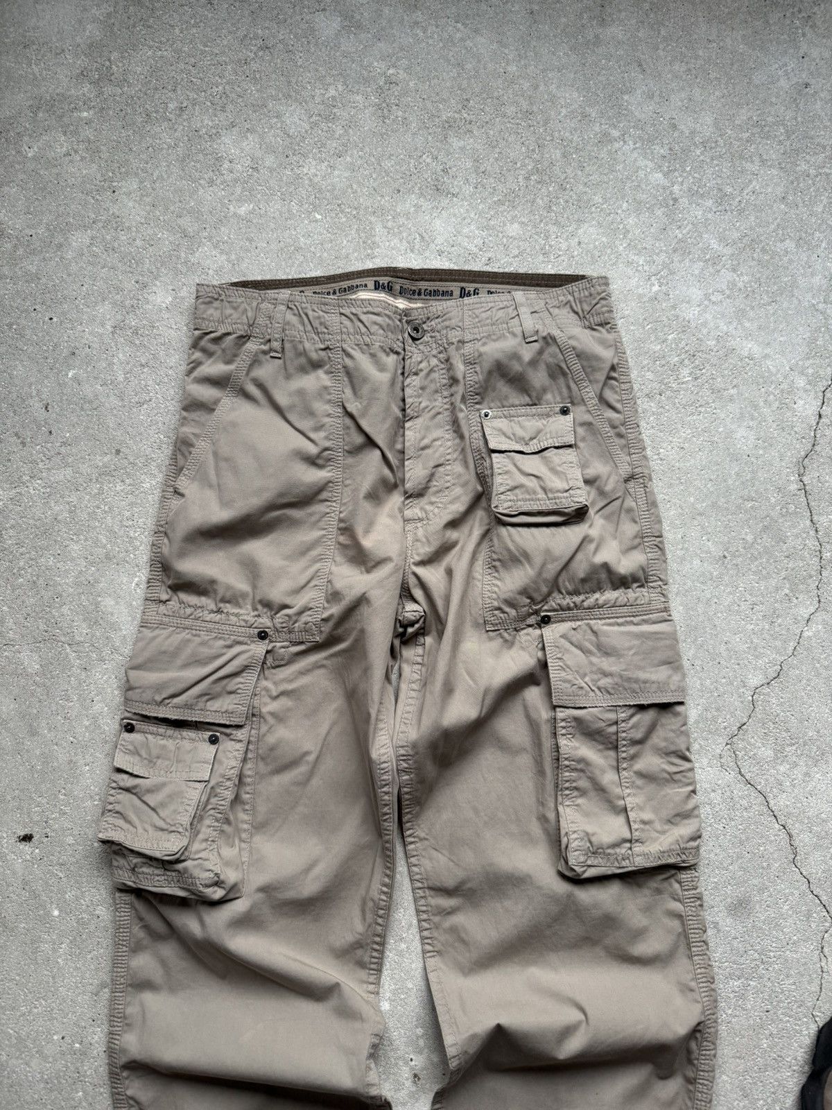 Dolce & Gabbana Archival Dolce&Gabbana Cargo Multipocket Pants Size US 30 / EU 46 - 4 Thumbnail