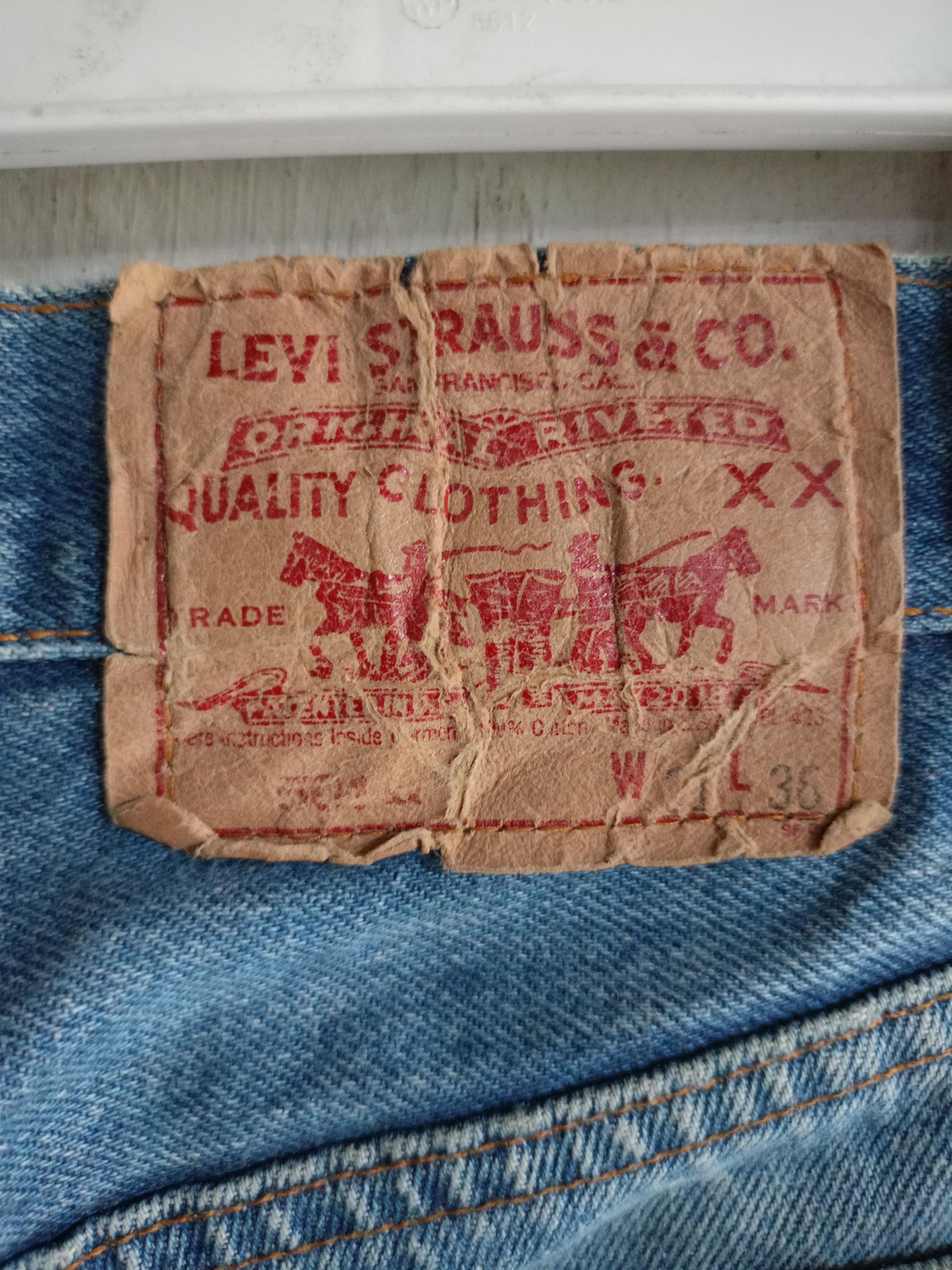 Levi's Vintage Clothing Vintage Levi's 501 Denim Pants Size US 29 - 12 Thumbnail