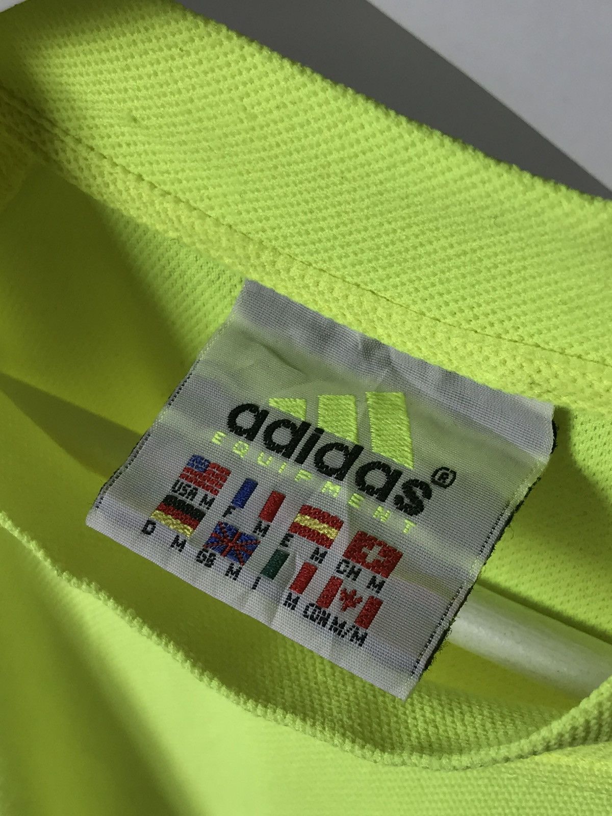 Adidas Adidas equipment 90s tshirt big logo hype drill Size US M / EU 48-50 / 2 - 8 Thumbnail