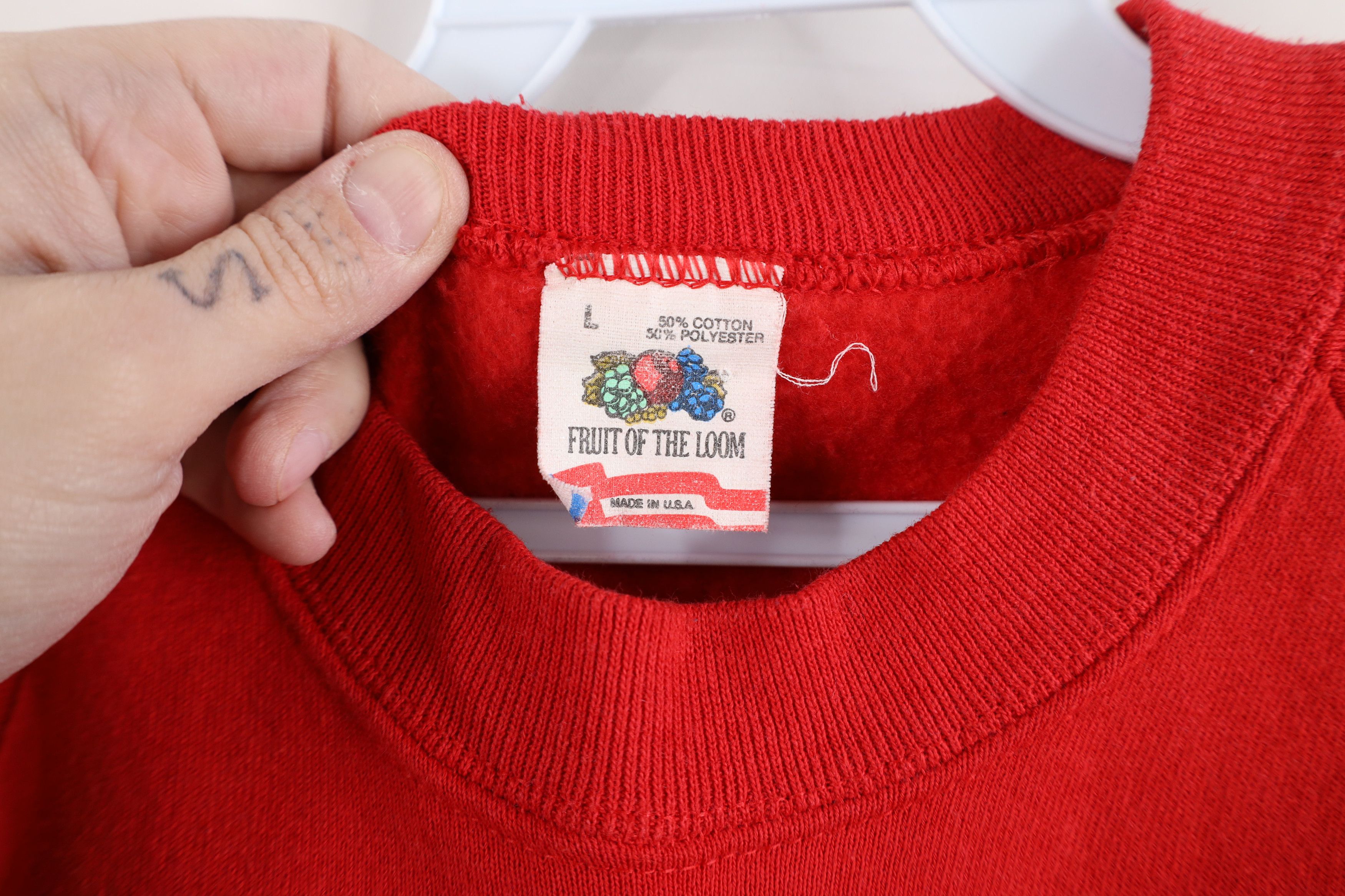 Vintage Vintage 90s Streetwear Nature Proud By Choice Sweatshirt USA Size L / US 10 / IT 46 - 5 Thumbnail