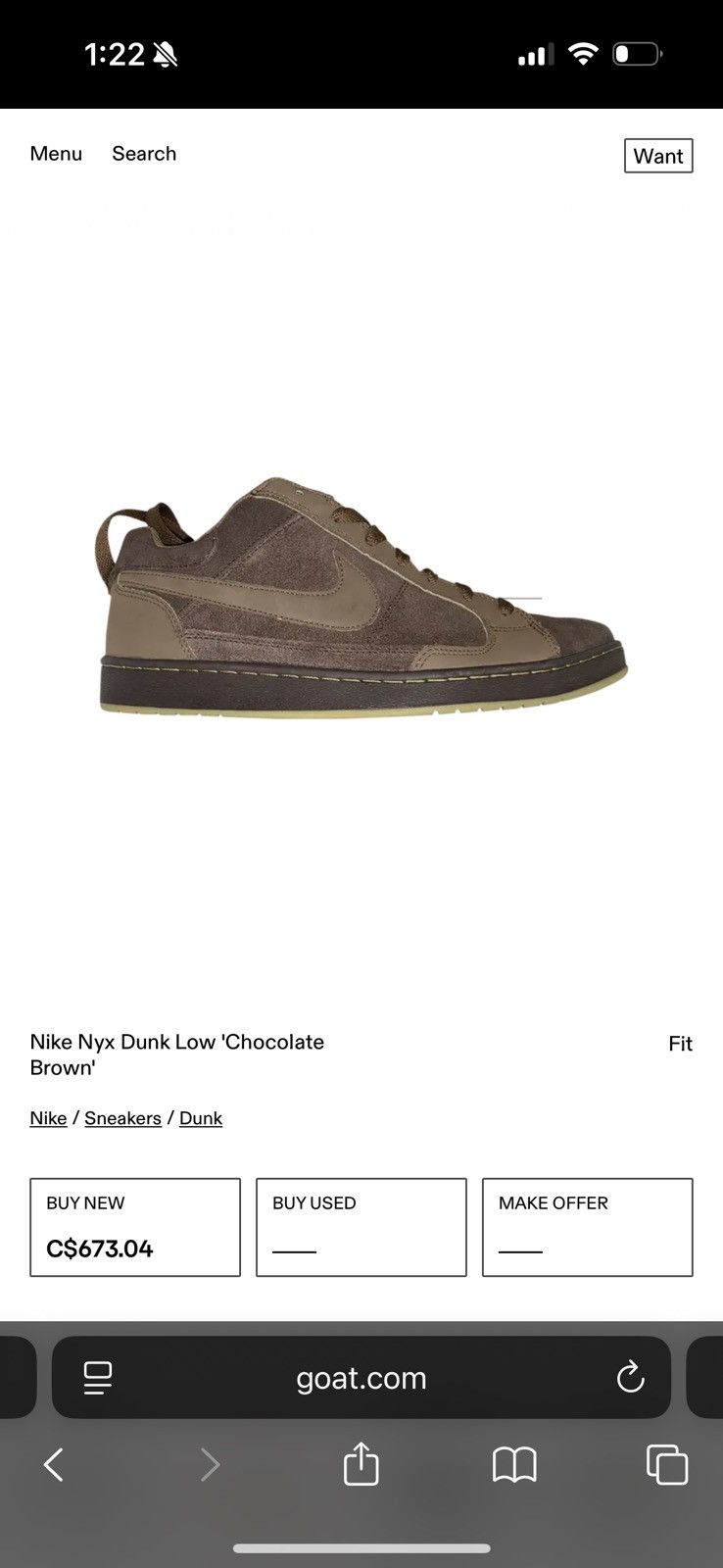 Nike Nike NYX Dunk Low ‘Chocolate Brown’ Size US 9 / EU 42 - 7 Thumbnail
