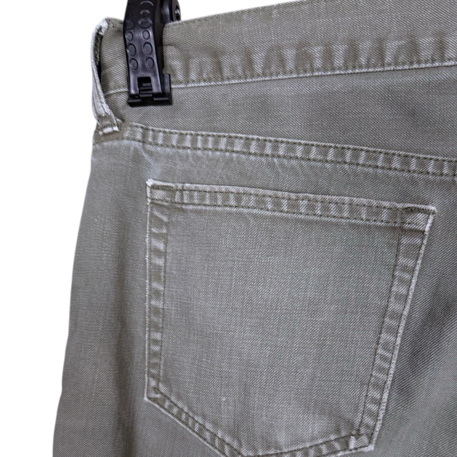 J.Crew J Crew Jeans Mens Green 484 Slim Straight Garment Dyed 34x34 Size US 34 / EU 50 - 10 Thumbnail