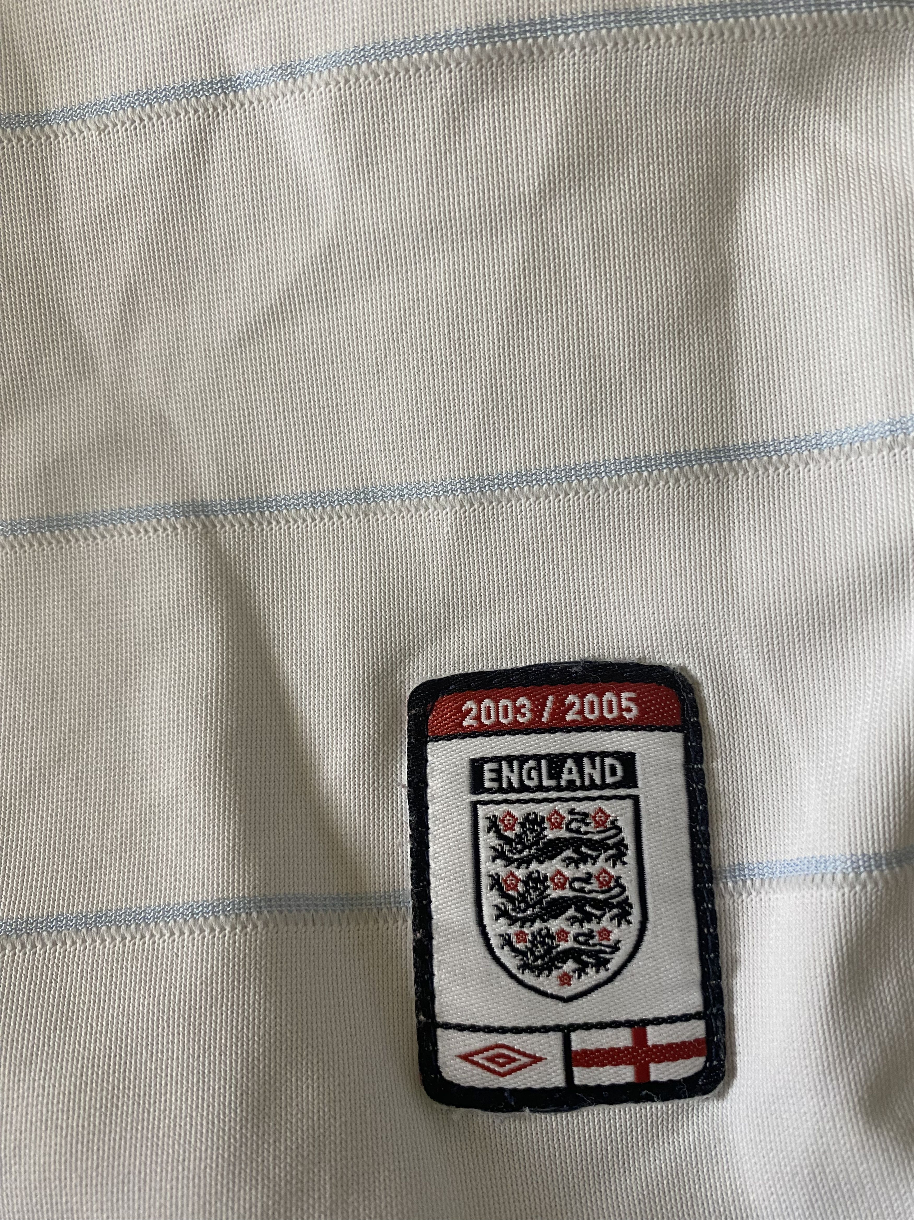 Umbro Vintage ENGLAND - Umbro - 2003 - 2005 - L - UNIQUE Size US L / EU 52-54 / 3 - 7 Thumbnail