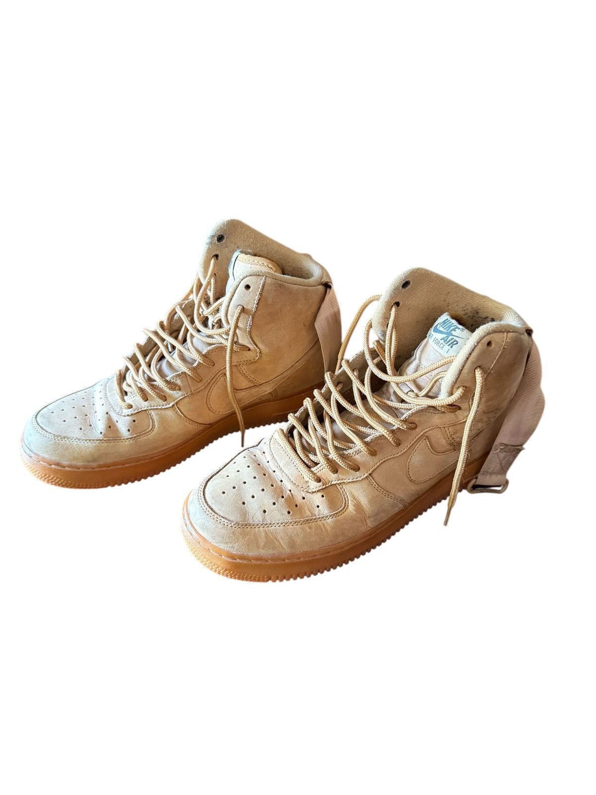 Nike Nike Air Force One High Top Brown Size 10 Size US 10 / EU 43 - 2 Thumbnail
