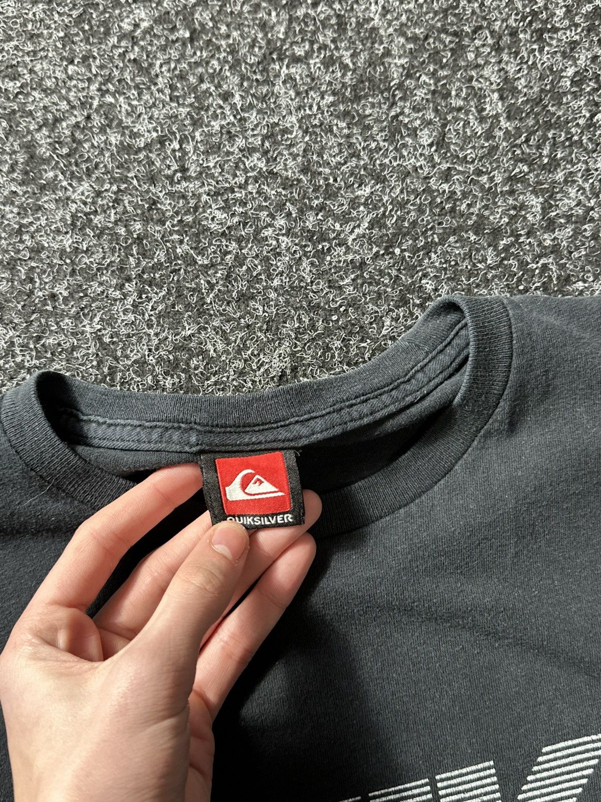 Quiksilver × Vintage 🚨Vintage Big Logo QUIKSILVER BOXY LOGO SHORT sleeve Y2K Size US S / EU 44-46 / 1 - 4 Thumbnail