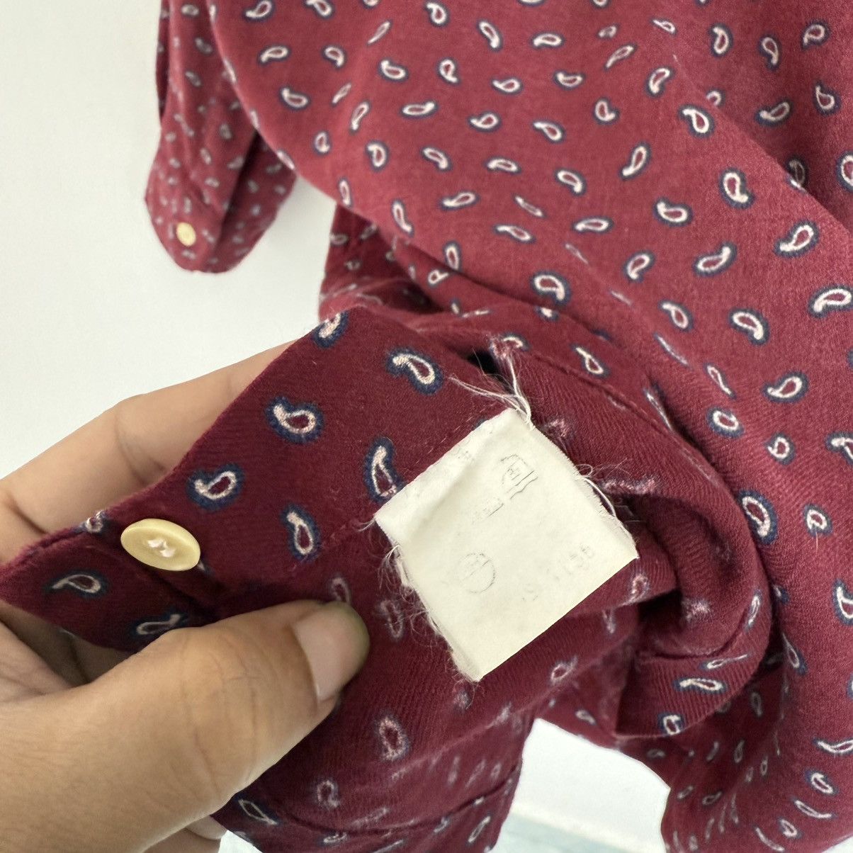 Christian Dior Monsieur Christian Dior Chemise Paisley Shirt. Size US M / EU 48-50 / 2 - 6 Thumbnail