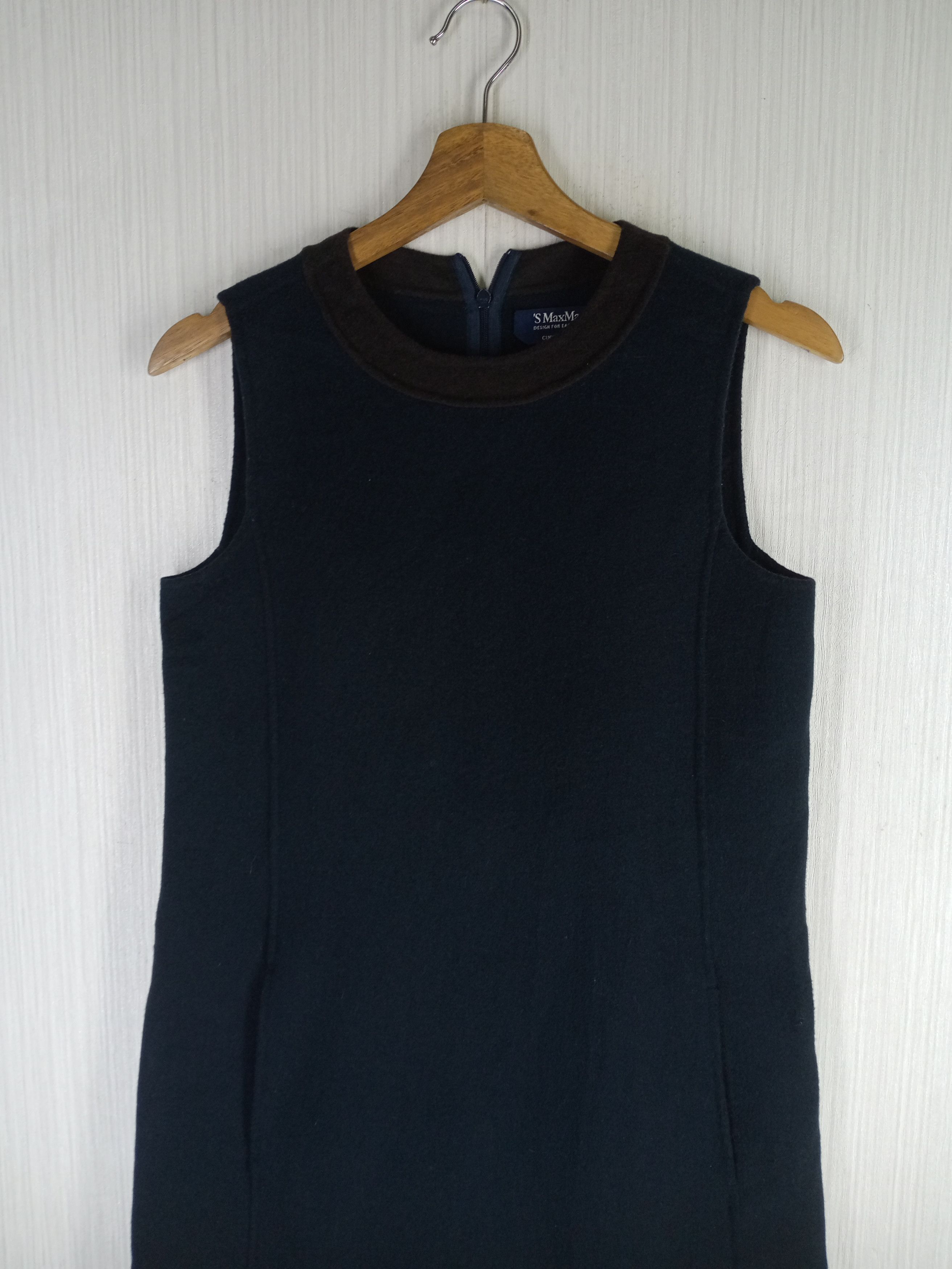 Max Mara 'S MAX MARA CUCITO A MANO SLEEVELESS DRESS Size S / US 4 / IT 40 - 3 Thumbnail