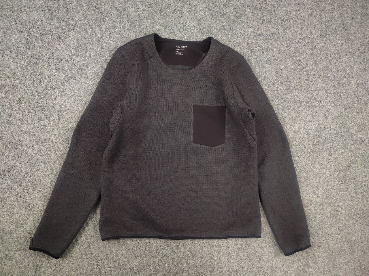 Arc'teryx Arcteryx Covert thermo fleece Gray logo pullover Sweatshirt Size S / US 4 / IT 40 - 2 Thumbnail