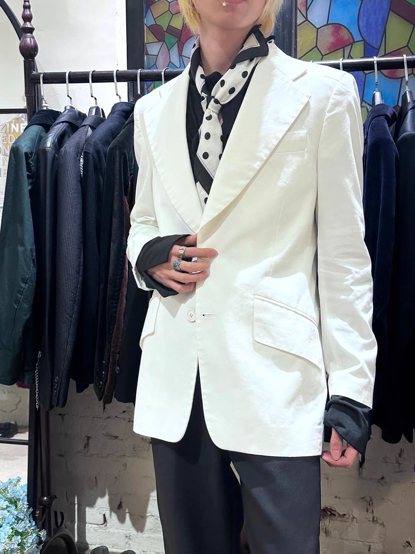 Maison Margiela Maison Margiela 2019SS John Galliano White Blazer Size M / US 6-8 / IT 42-44 - 3 Thumbnail