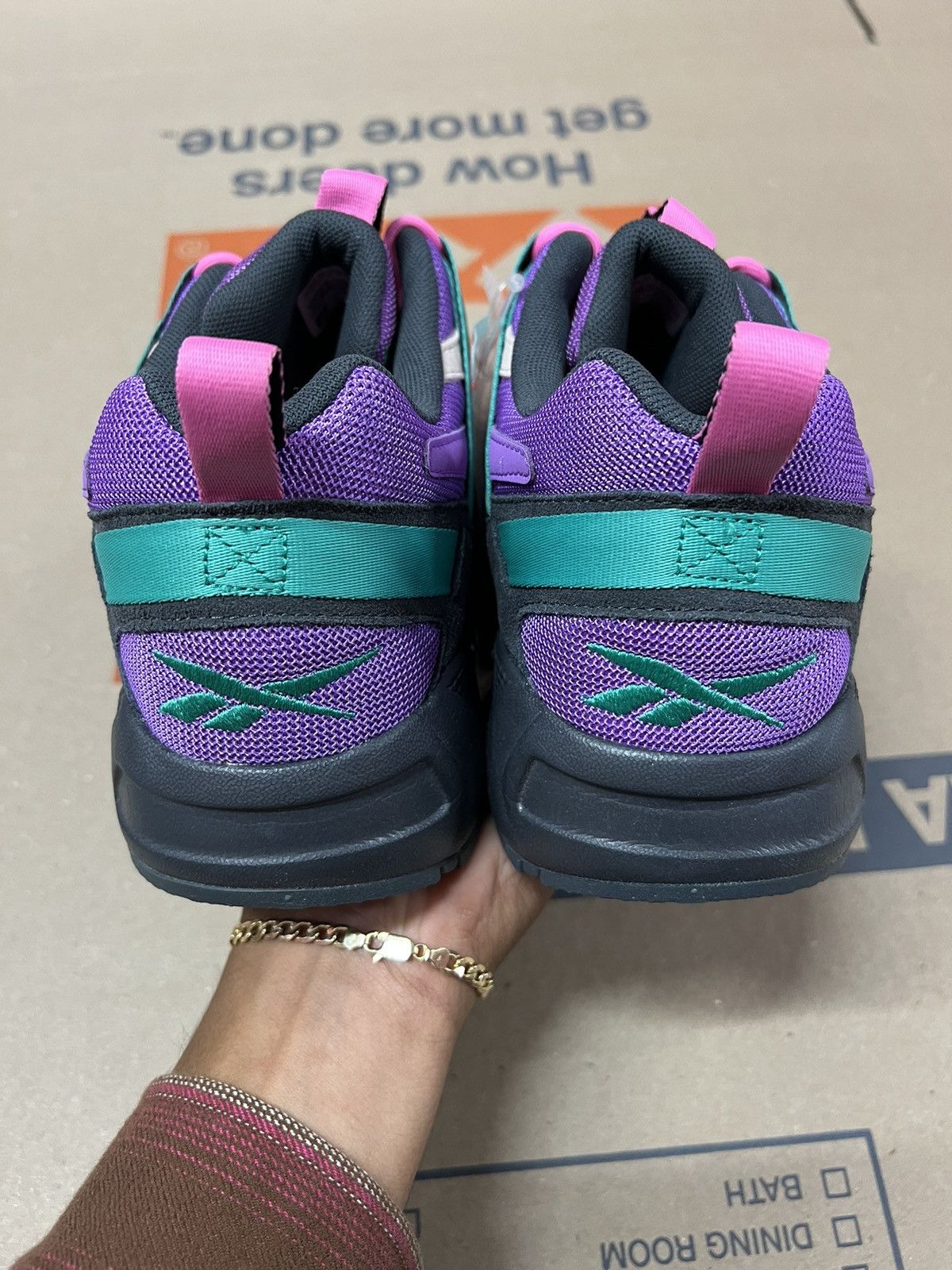 Reebok Reebok Aztrek 96 Adventure - buff/true grey/emerald Size US 11 / EU 44 - 3 Thumbnail