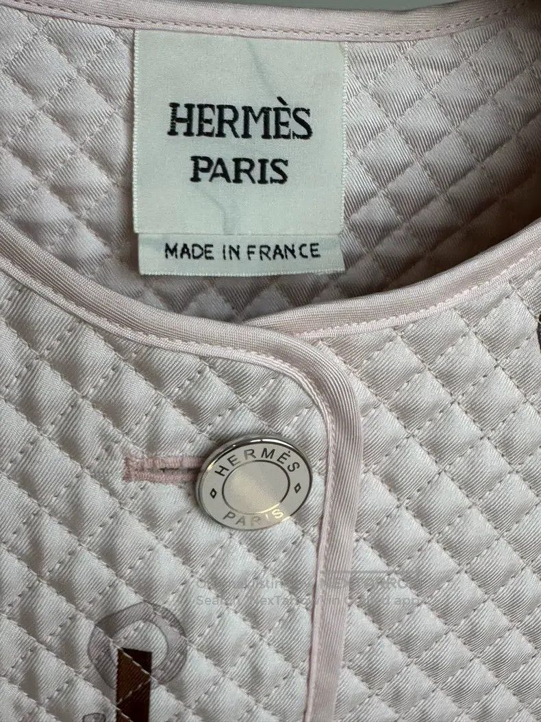 Hermes Hermes Mulberry Silk Women's Jacket Size XXS / US 00 / IT 34 - 2 Thumbnail