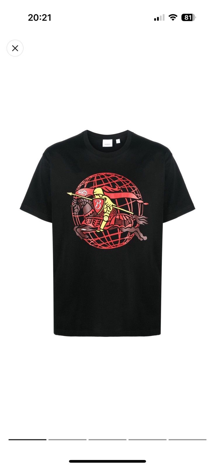 Burberry Burberry Logo T-shirt Size US L / EU 52-54 / 3 - 1 Thumbnail