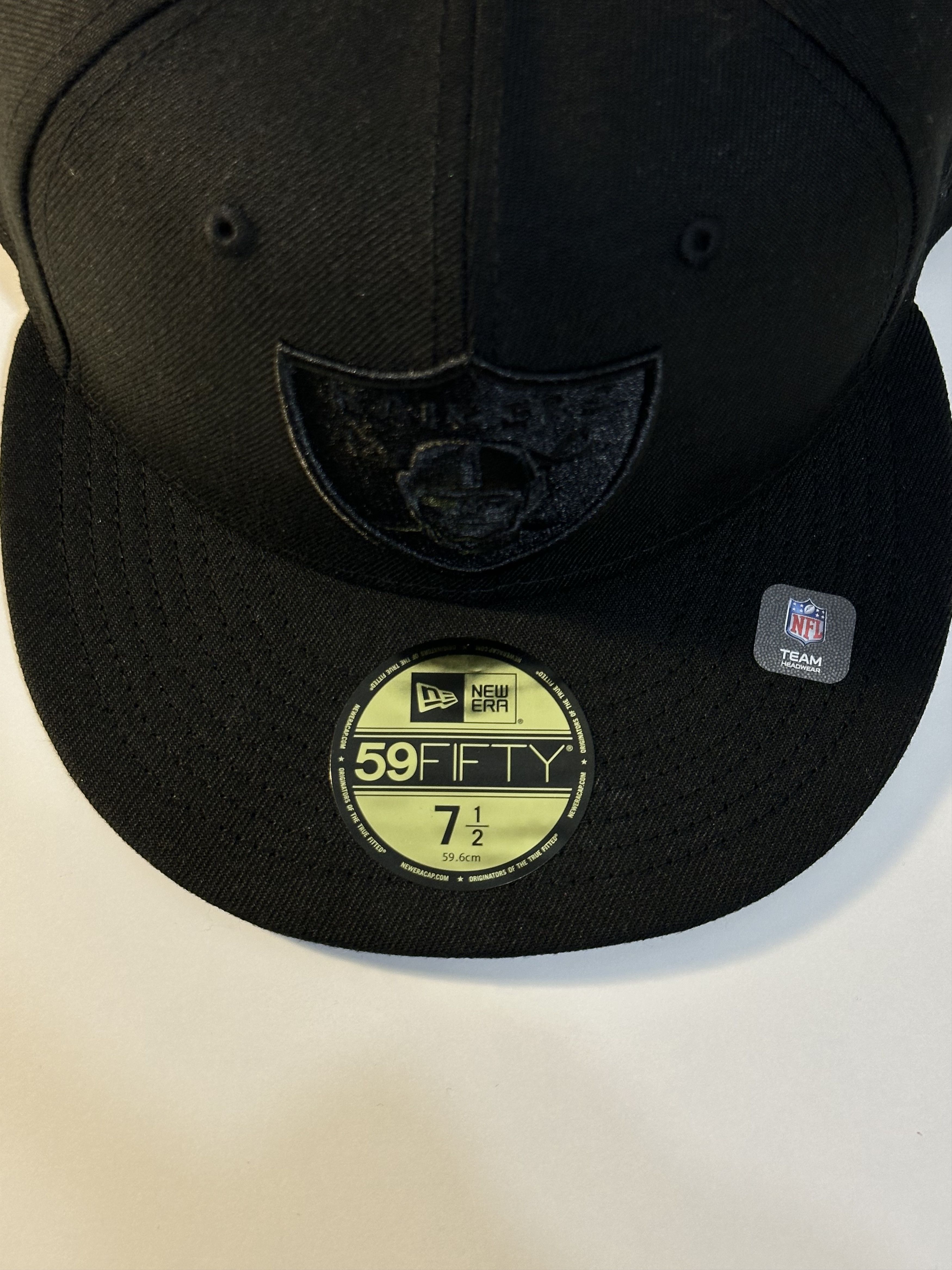 New Era New Era Raiders Cap 59FIFTY Size ONE SIZE - 2 Thumbnail