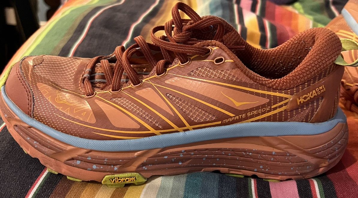 Hoka Hoka Speed 2 Mafate in Baked Clay colorway Size US 8 / EU 41 - 6 Thumbnail