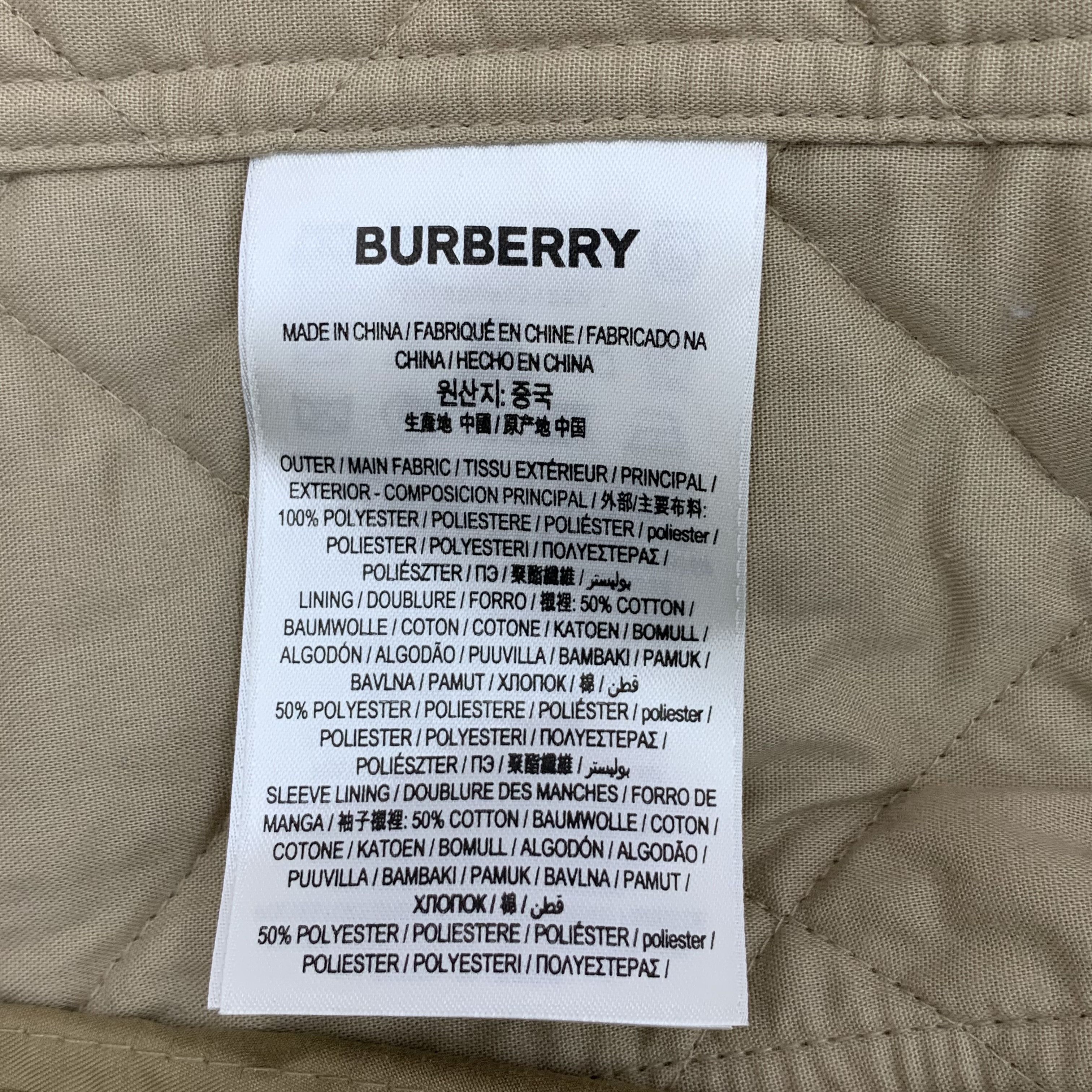 Burberry Burberry Quilted Coat Brown (L) Size US L / EU 52-54 / 3 - 9 Thumbnail