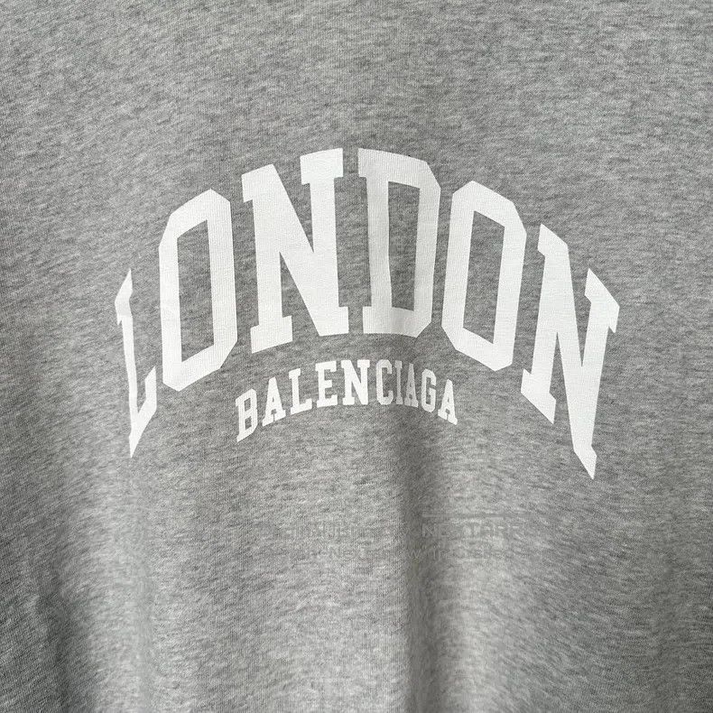 Balenciaga Balenciaga Logo letter print round neck short sleeve T-shi Size US M / EU 48-50 / 2 - 3 Thumbnail