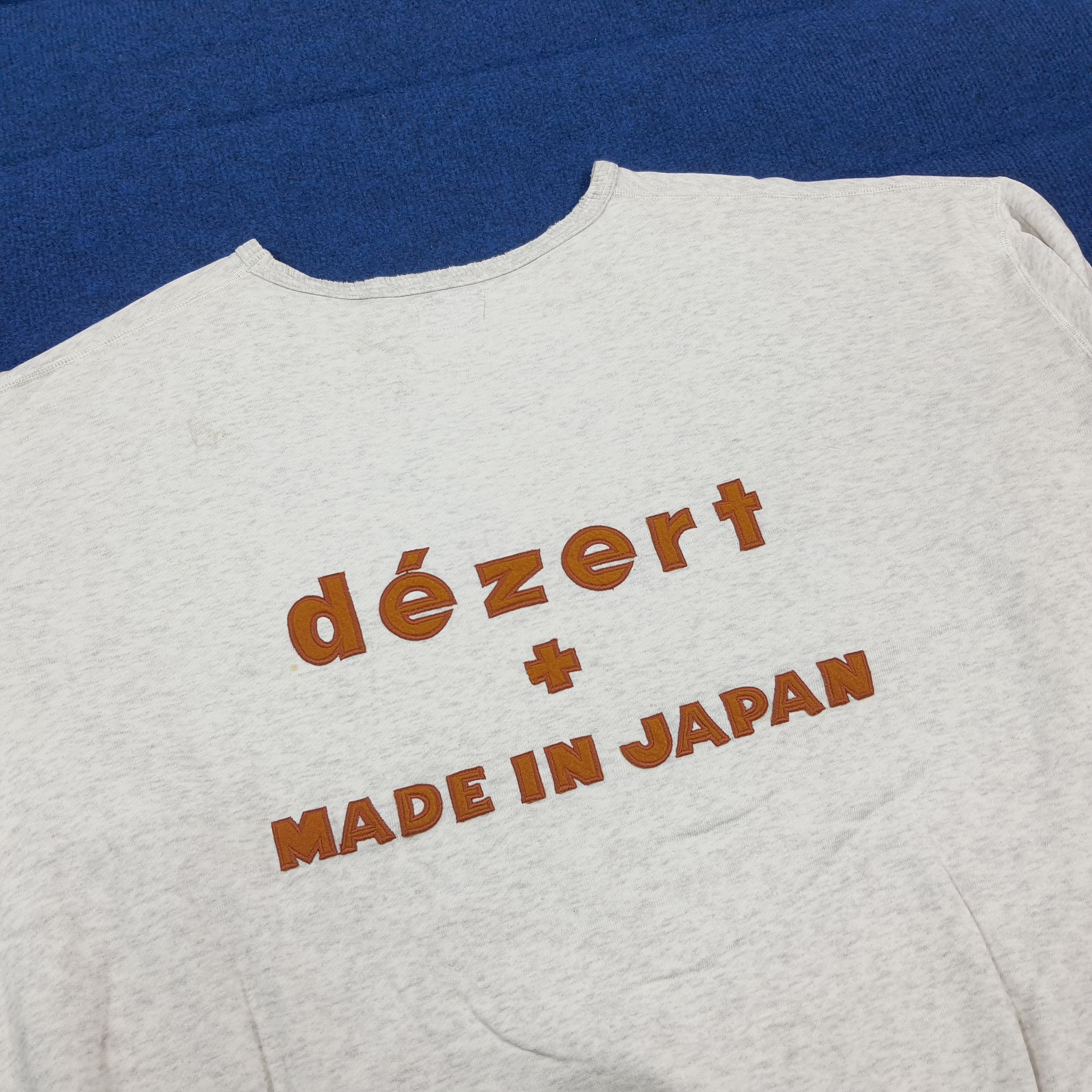 Dezert Vintage Dezert + Made in Japan Sweatshirt C298N23 Size US XL / EU 56 / 4 - 2 Thumbnail