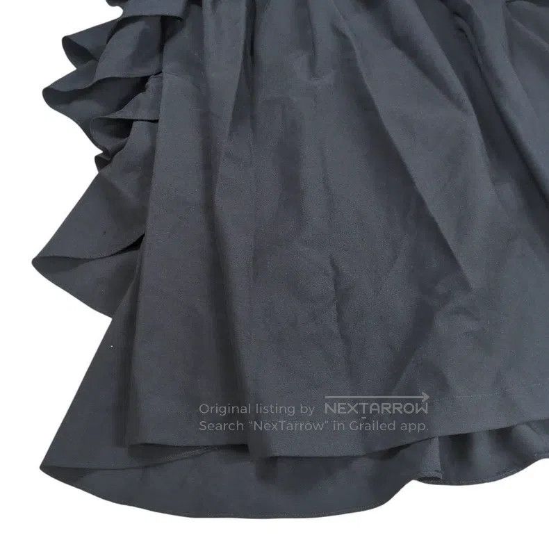 Comme des Garcons Comme Des Garcons size S Black Vintage Lace Design Half Sk Size 23" - 4 Thumbnail