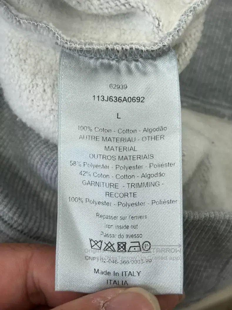 Dior Dior Light gray inner dark pattern old flower full print e Size US L / EU 52-54 / 3 - 4 Thumbnail