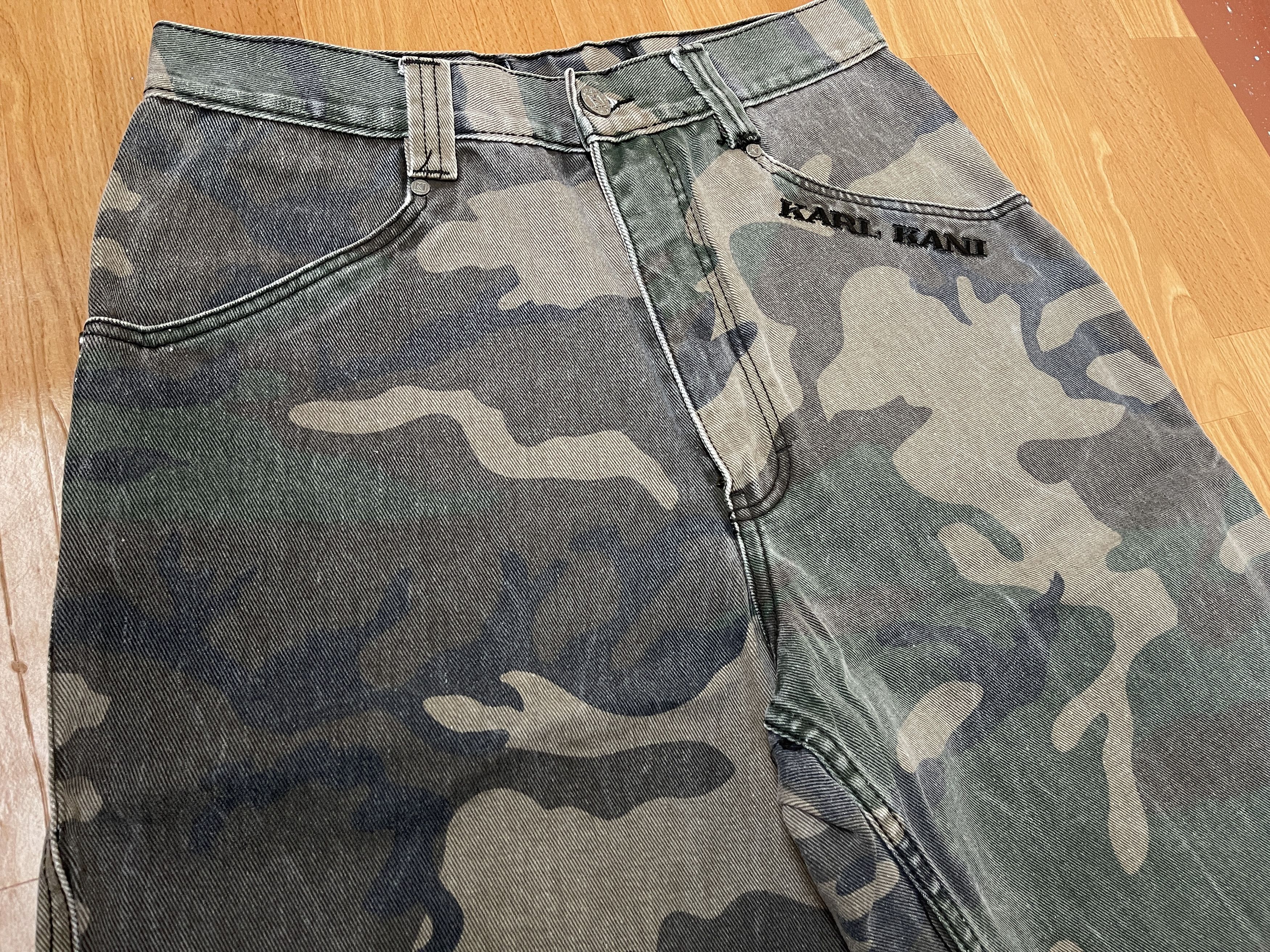 Karl Kani KARL KANI shorts, baggy, vintage Kani jeans 90s hip hop W 30 Size US 30 / EU 46 - 9 Thumbnail