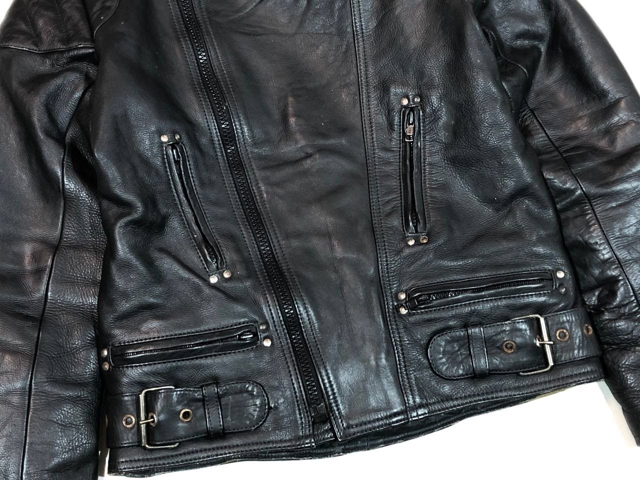 Other Real Leather Moto Jacket Vintage Racing Size US S / EU 44-46 / 1 - 7 Thumbnail