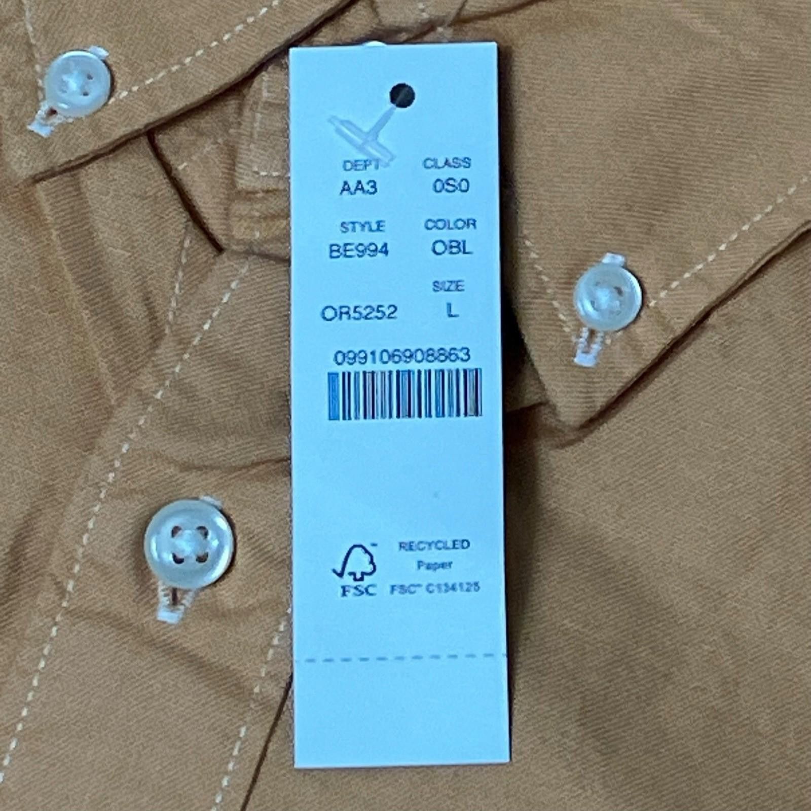 J.Crew J Crew Shirt Mens L Orange Button Down Oxford Broken In Size US L / EU 52-54 / 3 - 5 Thumbnail