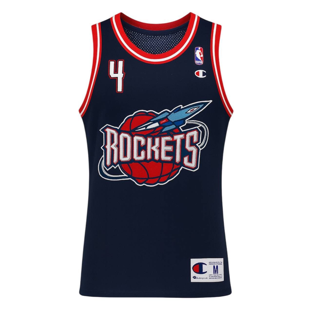 NBA 90’S HOUSTON ROCKETS #4 BARKLEY BASKETBALL CHAMPION JERSEY Size US M / EU 48-50 / 2 - 1 Thumbnail