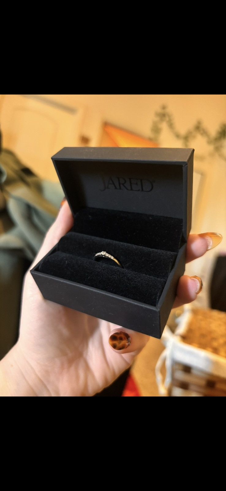 Other Diamond Promise Ring 1/8 ct tw Round sterling silver Size ONE SIZE - 1 Thumbnail
