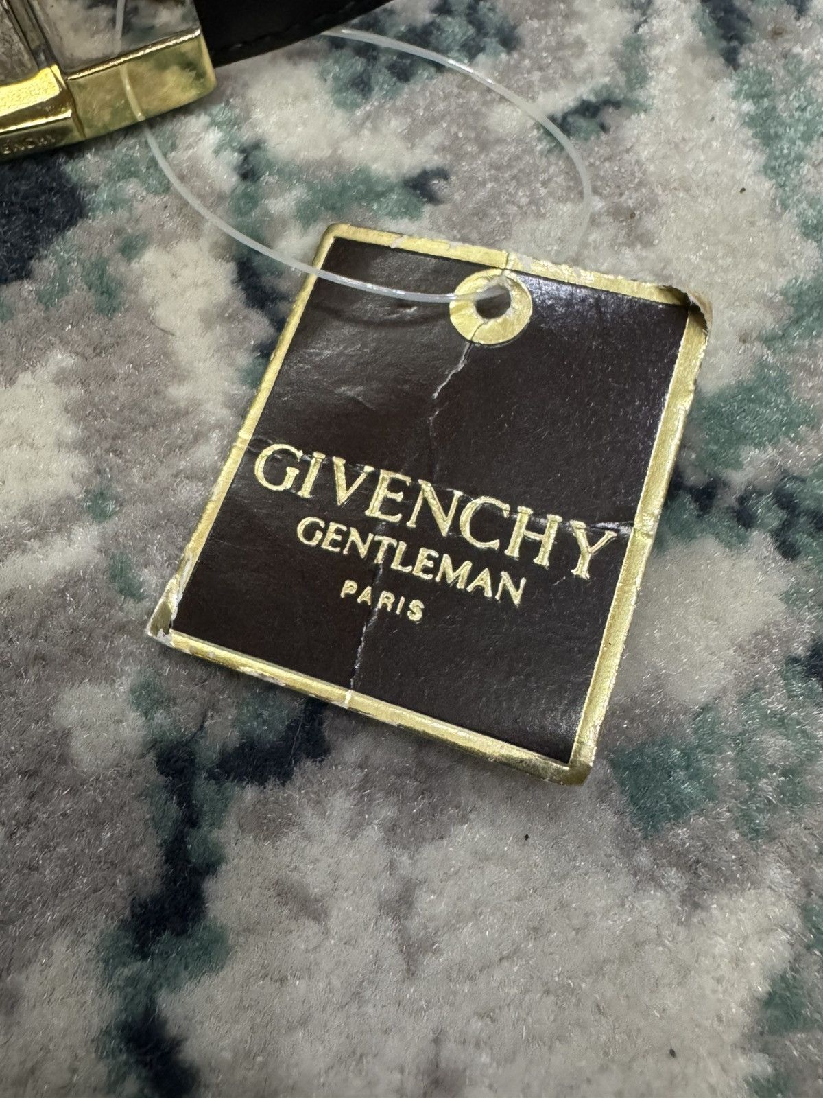 Givenchy VINTAGE GIVENCHY GENTLEMAN LEATHER BELT <45" Size 42 - 3 Thumbnail