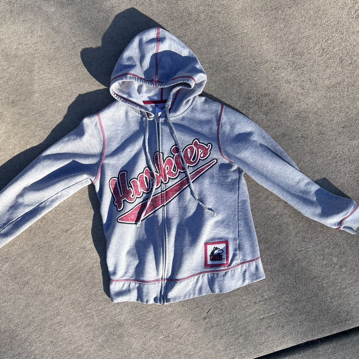 Vintage NIU Huskies Zip-Up Size US L / EU 52-54 / 3 - 2 Thumbnail