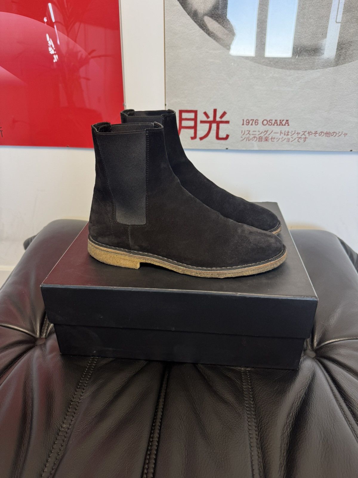 Saint Laurent Paris Saint Laurent Paris SLP Chelsea Boots Hedi Slimane Designer Size US 9 / EU 42 - 4 Thumbnail