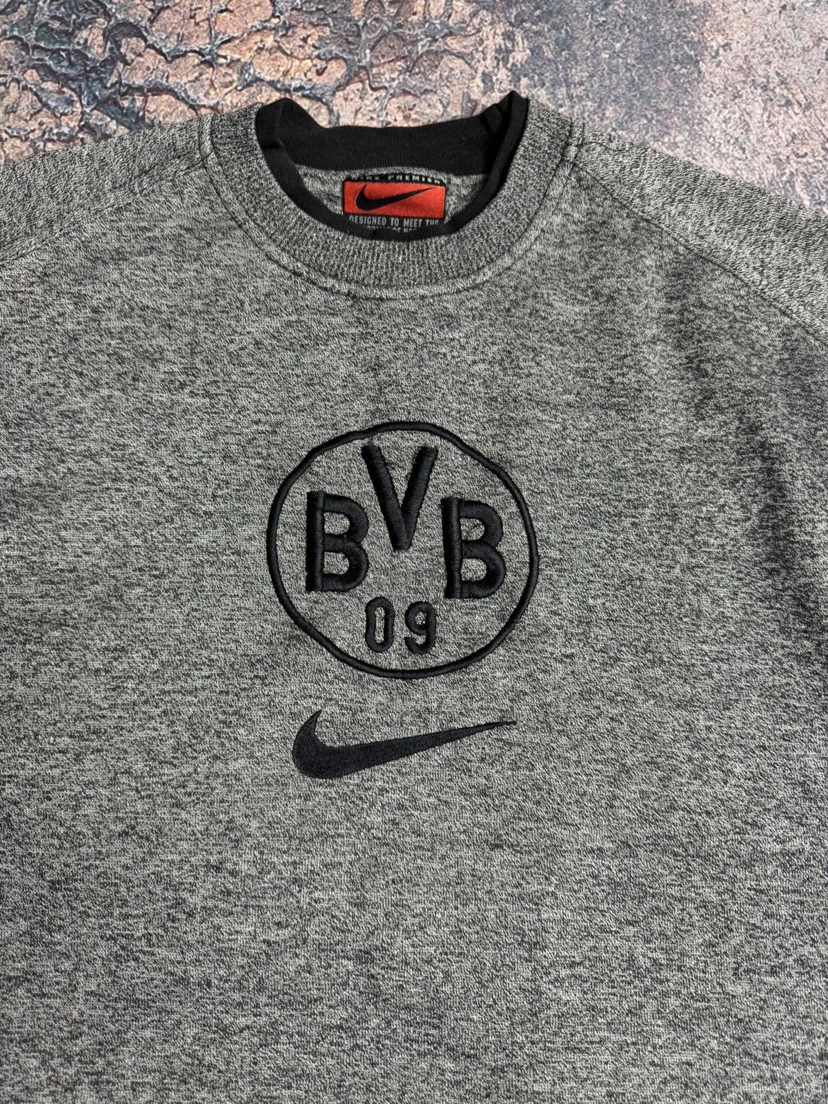 Nike 90s Nike Premier Borussia Dortmund Blokecore Boxy Sweatshirt Size US XS / EU 42 / 0 - 4 Thumbnail