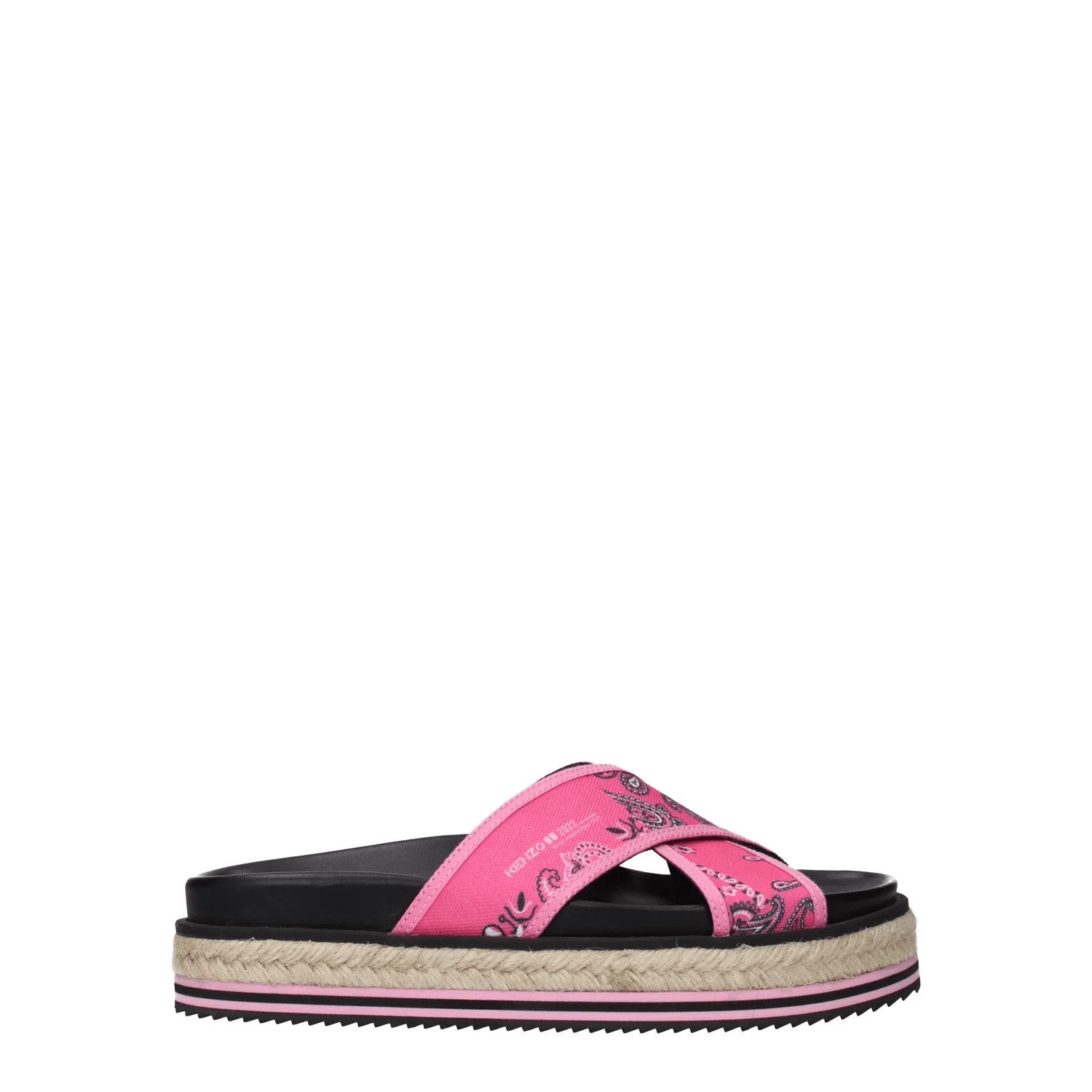 Kenzo ob1o1e1124 Fabric Slippers and Clogs in Fuchsia Size US 5 / IT 35 - 1 Thumbnail