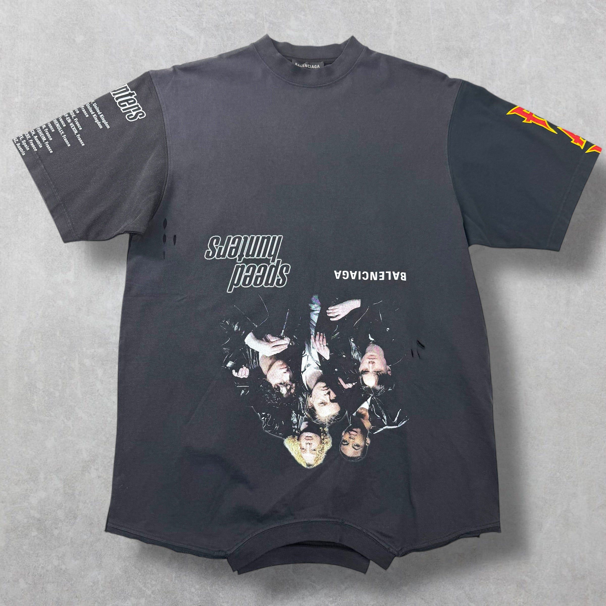 Balenciaga Balenciaga Upside Down Speed Hunters Tee L Size US L / EU 52-54 / 3 - 1 Thumbnail