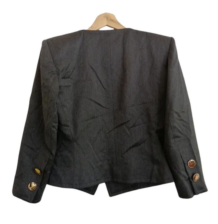 Yves Saint Laurent Yves Saint Laurent Diffusions Femmes Double Breasted Jacket Size S / US 4 / IT 40 - 7 Thumbnail