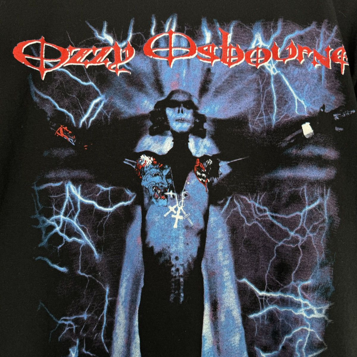 Band Tees Vintage Ozzy Osbourne ‘Tattoos’ Euro Screen Stars T Shirt Size US L / EU 52-54 / 3 - 4 Thumbnail