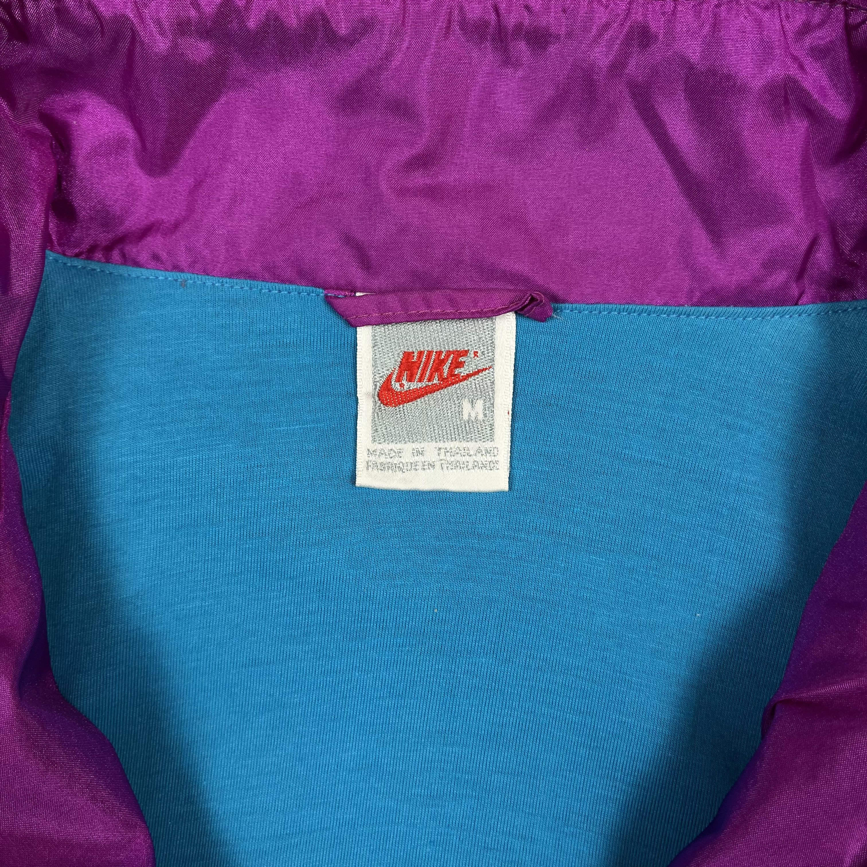 Nike Vintage Nike Nylon Retro Tracksuit Jacket+Pants 90’s Size US M / EU 48-50 / 2 - 7 Thumbnail