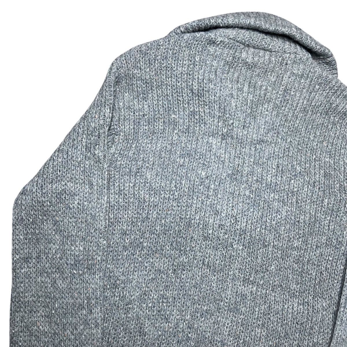 Pendleton × Vintage Vintage 80s Pendleton Shetland Wool Grey Zip Up Knit Sweater Size US M / EU 48-50 / 2 - 19 Thumbnail