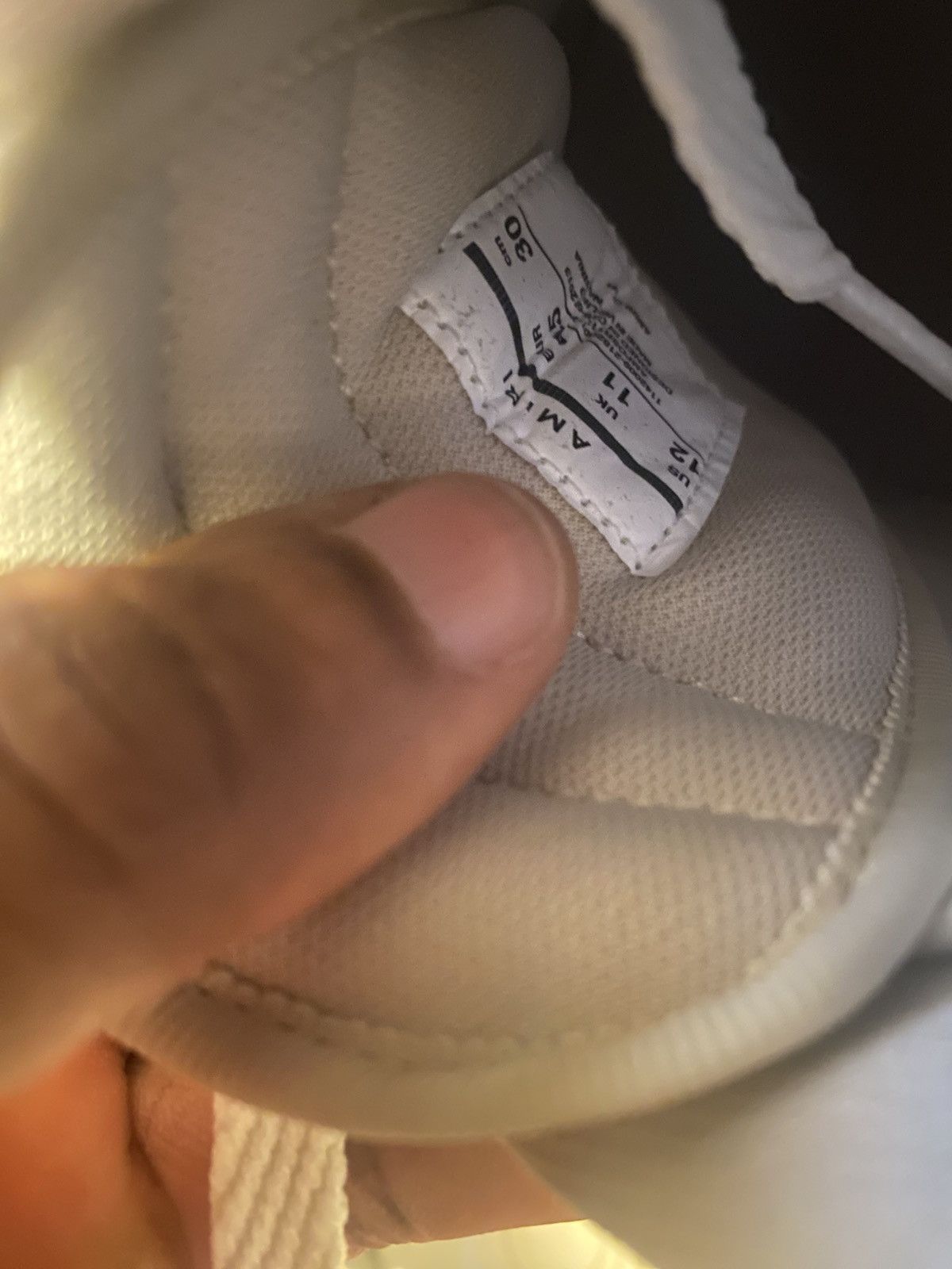 Amiri Amiri Skel Low Top Sneakers Size US 12 / EU 45 - 6 Thumbnail