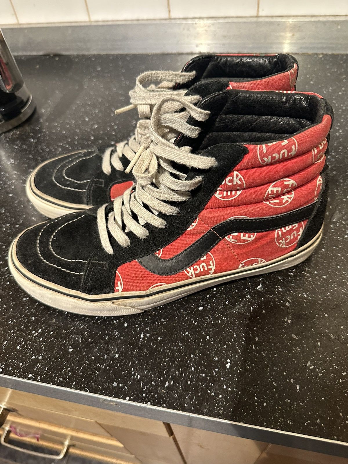 Supreme Fuck Em Vans | Grailed