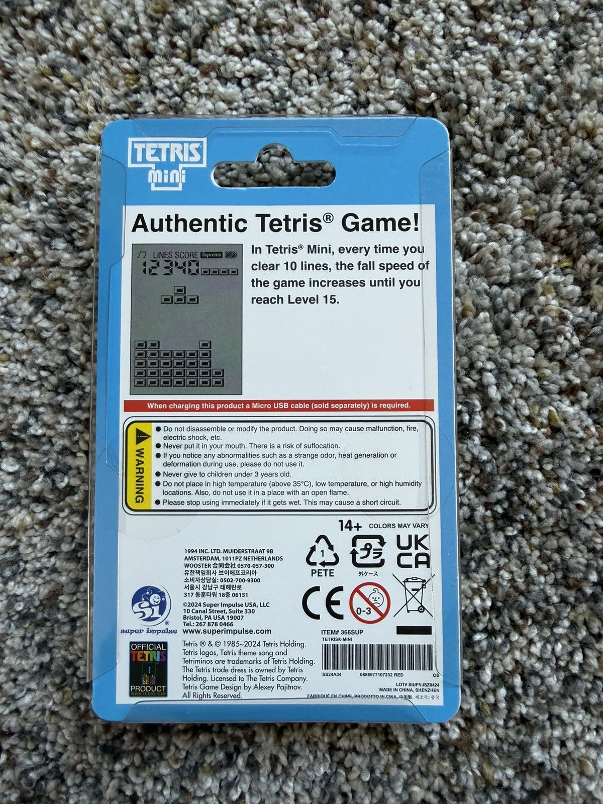 Supreme Supreme Tetris Mini Red NEW SS24 Size ONE SIZE - 6 Thumbnail
