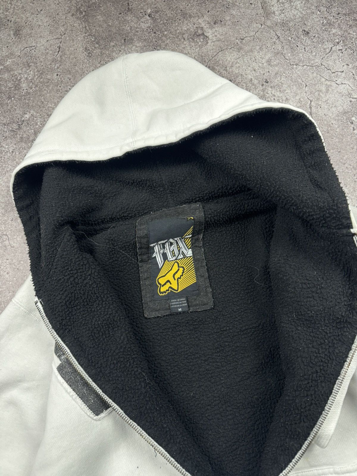 Fox Racing Crazy Vintage Fox Racing Monster Racing Fur Zip Hoodie Y2K Size US M / EU 48-50 / 2 - 6 Thumbnail