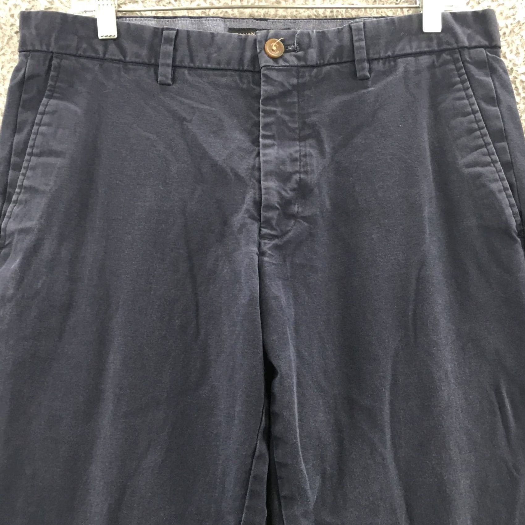 Banana Republic Banana Republic Mason Chino Skinny Pants Mens 33x34 Blue Mid Rise Regular Slim Straight Leg Pants Mens Jeans Trousers blue Size US 33 - 2 Thumbnail