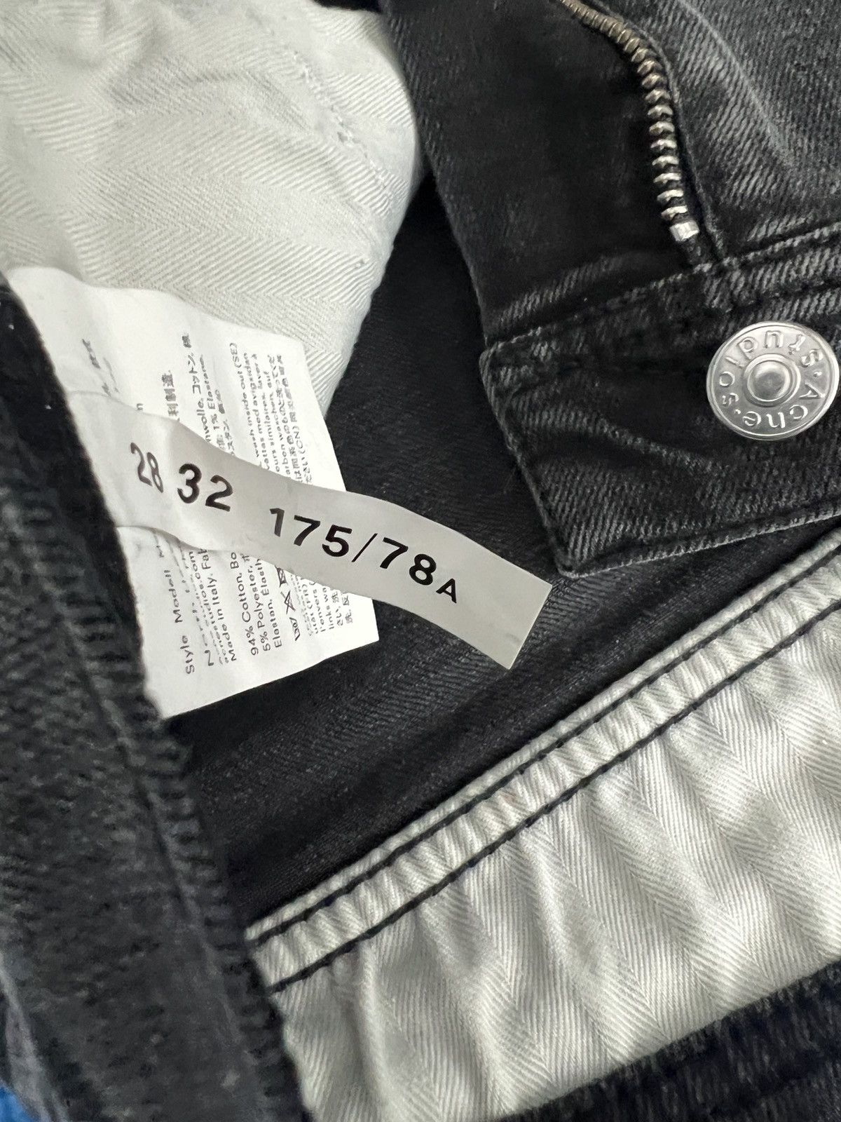 Acne Studios Acne Studios Bla Konst Black Jeans Size US 28 / EU 44 - 3 Thumbnail
