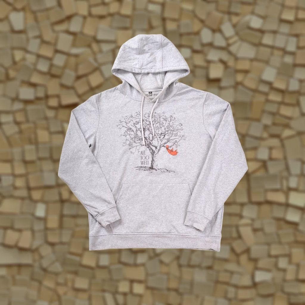 Vintage Taylor Swift All Too Well Pullover Hoodie Hoody XL Gray Mens XL Pullover Hoodie Size US XL / EU 56 / 4 - 1 Thumbnail
