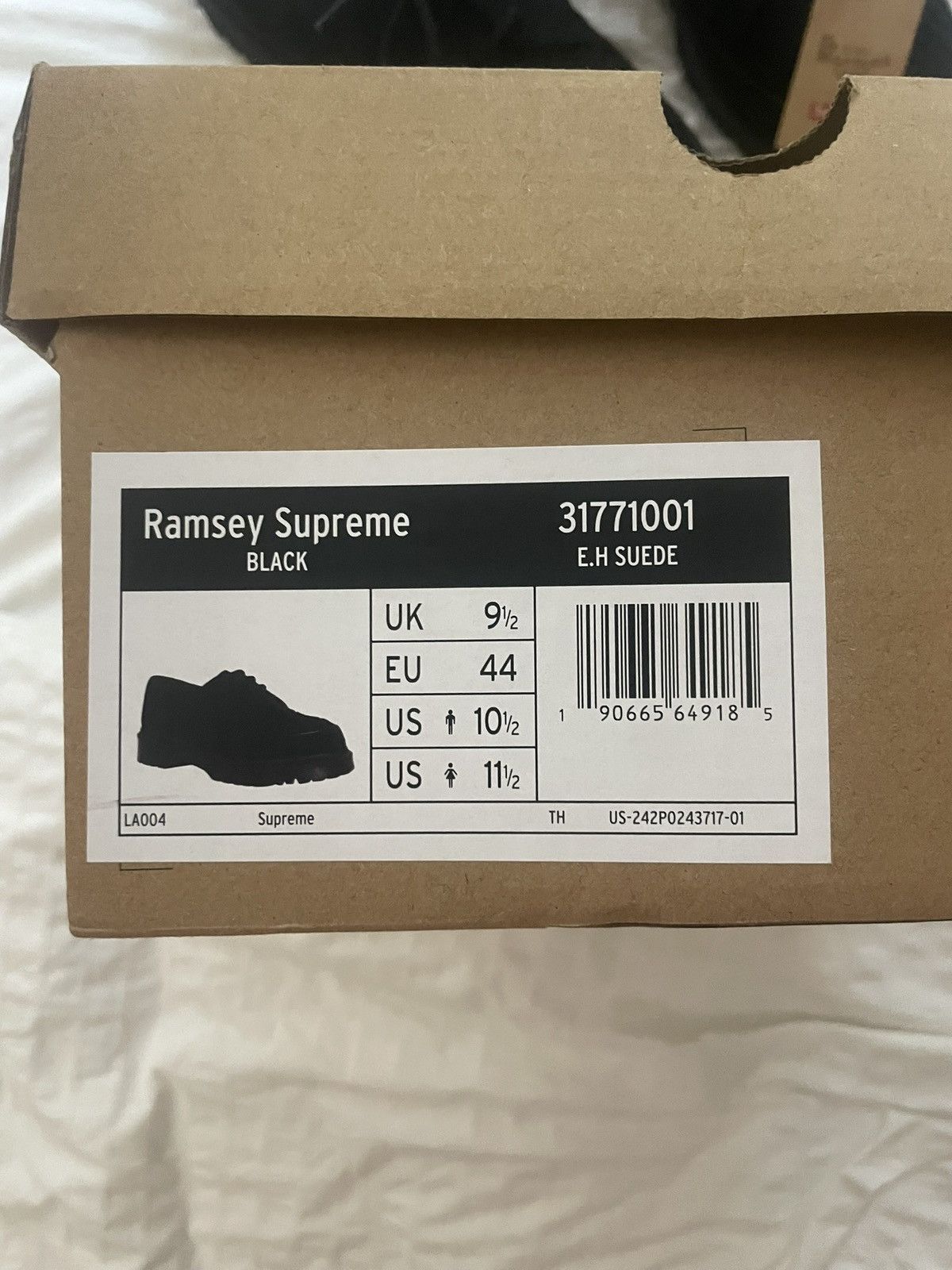 Dr. Martens × Supreme Dr Martens X Supreme Ramsey Creepers Size US 10.5 / EU 43-44 - 6 Thumbnail