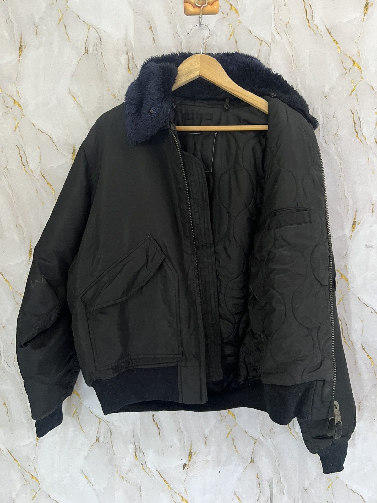 Avirex USAF PUR NECK JACKET Size US XXL / EU 58 / 5 - 3 Thumbnail